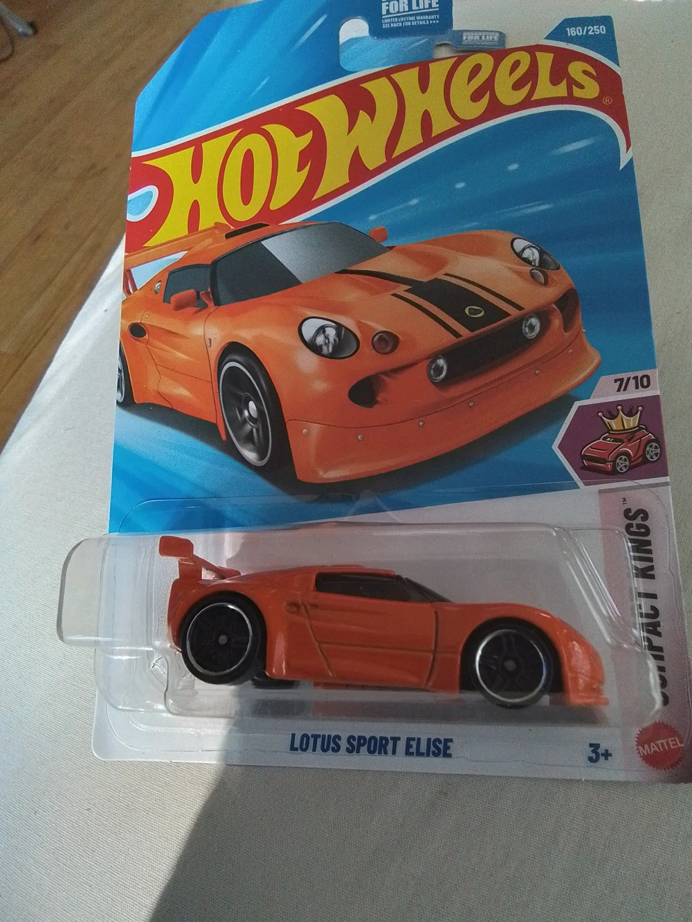 Hot Wheels Lotus Sport Elise Orange Die-Cast Toy Car